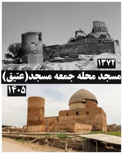مسجد-قدیمی-روستای-آلانق-—-بستان_آباد