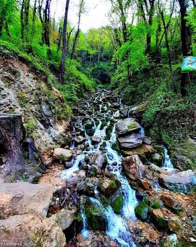 آبشار-آب‌پری-–-رویان-–-شهرستان-نور
