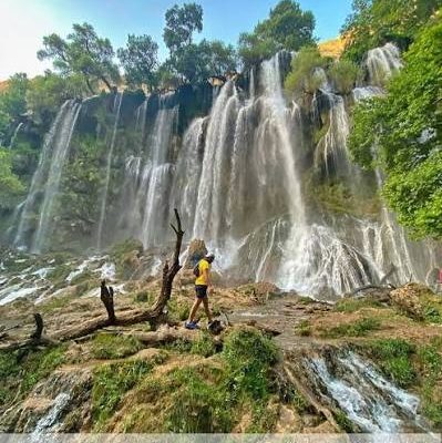 آبشار-زردلیمه-–-منطقه-دیناران-–-اردل
