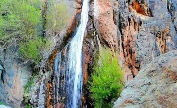 آبشار-طامه-–-روستای-طامه-–-نطنز