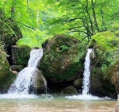 آبشار-چلندر-–-روستای-چلندر-–-نوشهر