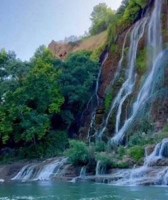 آبشارهای-طبیعی-دره-تنگی-ور-کامیاران؛-چشم-اندازهای-آبی-منطقه-ژاورود