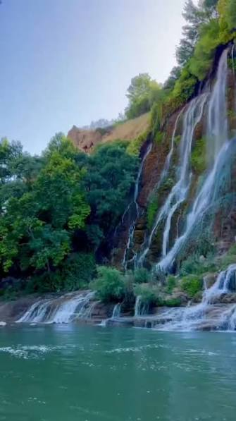 آبشارهای-طبیعی-دره-تنگی-ور-کامیاران؛-چشم-اندازهای-آبی-منطقه-ژاورود