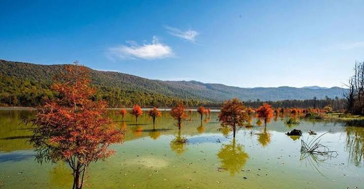 دریاچه-الندان-–-روستای-ازنی-–-ساری