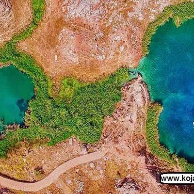 دریاچه‌های-دوقلوی-سیاه‌گاو-–-سراب-باغ-–-آبدانان
