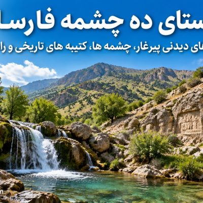 روستای-ده-چشمه-فارسان-کجاست؟-معرفی-جاهای-دیدنی-پیرغار،-چشمه-ها،-کتیبه-های-تاریخی-و-راهنمای-سفر-3