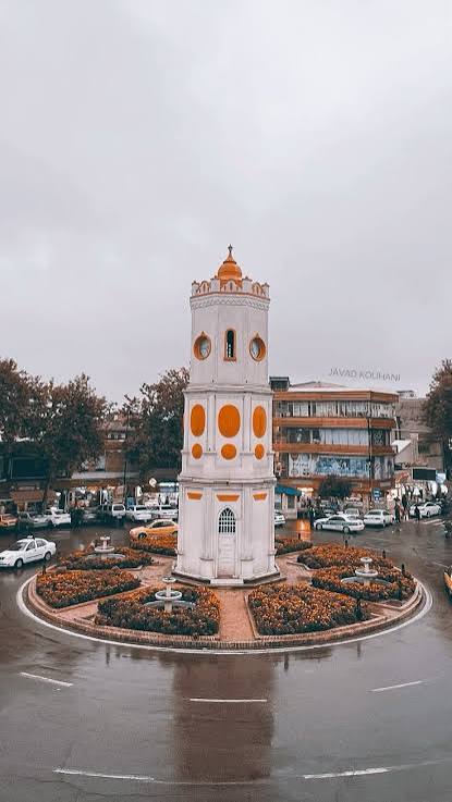 میدان-ساعت-–-ساری