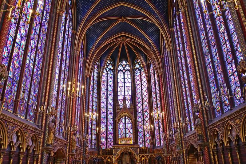 کلیسای-سنت-شاپل-–-Sainte-Chapelle-–-Sainte-Chapelle-–-پاریس-–-Ile-de-France-1